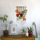 Axyaa Macrame Wall Hanging Shelf for Bedroom, Living Room, Nursery - Boho Home Decor