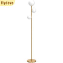 Axyaa Modern Vertical Floor Lamp with Frosted Glass Lampshade