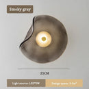 Axyaa Glass UFO Wall Lamp for Elegant Bedroom and Corridor Decor