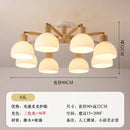 Axyaa Glass Pendant Light: Modern Nordic Style for Living Room, Bedroom, or Dining Area