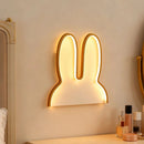 Rabbit Night Light by Axyaa: USB Powered LED Lamp for Kids' Bedroom & Baby Nursery