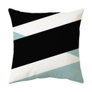 Axyaa Blue Geometric Pillowcase 45x45CM - Simple & Stylish Home Decor Fabrics