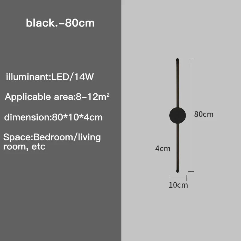 Modern Gold LED Wall Light for Home Decor by Axyaa - Sleek Design for Living Room & Bedroom