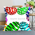 Axyaa Satin Fabric Easter Pillow Case Set for Wedding and Home Decor