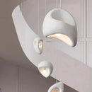 Axyaa Wabi Sabi Resin Pendant Chandelier- Irregular Loft LED Lighting
