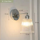Axyaa Iron Art Glass Flower Wall Sconce with Adjustable Arm and Switch