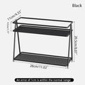 Axyaa Double-Layer Cup Holder & Tea Set Organizer stand for Desk, Dining Table Storage