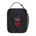 Axyaa Spider Man Lunch Bag - Insulated Portable Thermal Cooler for Work