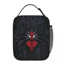 Axyaa Spider Man Lunch Bag: Insulated Portable Cooler for Travel