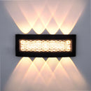 Axyaa Outdoor LED Wall Light, Aluminum and Plastic, IP65 Waterproof, Indoor & Outdoor Sconces