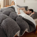 Axyaa Queen Warmth Fleece Weighted Blanket for Winter