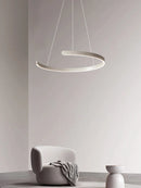 Axyaa Modern LED Semicircle Chandelier for Living Room Home Lighting Fixtures