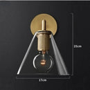 Axyaa LED Copper Wall Lamp for Restaurant Living Room TV Background Lighting