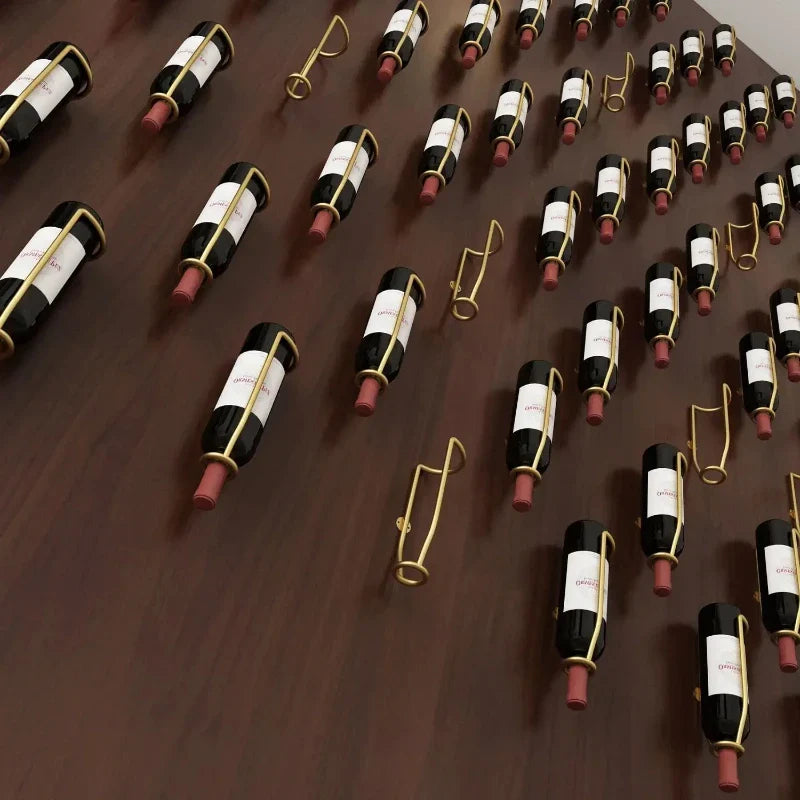 Axyaa Wine Rack: European Style Wine Display Stand for Home Bar Decoration