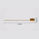 Axyaa Walnut Wood Grain Wall Lamp for Retro Style Bedroom Decoration