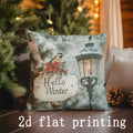 Axyaa Christmas Decorative Pillow Covers - Sofa, Bedroom, Car Cushion Cover