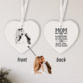 Axyaa Personalized Ceramic Photo Engraved Heartfelt Keepsake Gift