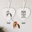 Axyaa Personalized Ceramic Photo Engraved Heartfelt Keepsake Gift