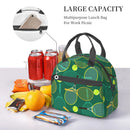Axyaa Tennis Rackets and Balls Lunch Bag: Insulated, Waterproof, Adjustable Shoulder Strap