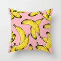 Axyaa Cartoon Watermelon Banana Print Seat Cushion Cover