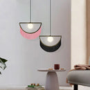 Axyaa Nordic Ins Style Pink Tassel Chandelier
