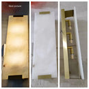 Axyaa Marble LED Wall Lights - Copper Gold Black Sconce