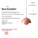 Axyaa Flower Bud Pendant Light: Nordic Design for Bedroom, Bar, or Restaurant