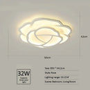 Axyaa Flower LED Ceiling Light for Children's Bedroom