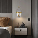 Axyaa Drum Chandelier: Retro Industrial Pendant Light for Restaurant, Aisle, and Corridor