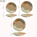 Axyaa Ceramic Plate Set for Molecular Cuisine and Restaurant Tableware