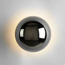 Axyaa LED Round Wall Lamp for Bathroom Bedroom, Nordic Modern Design, Sconce Stair Kids Room