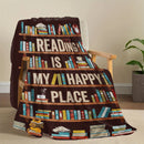 Axyaa Flannel Throw Blanket: Cozy All-Season Comfort, Perfect Gift for Bookworms