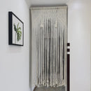 Axyaa Macrame Rope Curtain Living Room Wall Hanging Wedding Decor