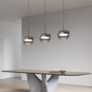 Axyaa Modern LED Ring Pendant Light Chandeliers for Living and Dining Room
