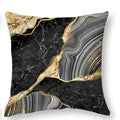 Axyaa Luxe Marble Pattern Pillow Covers for Sofa Bedroom Car.