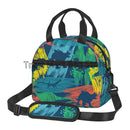 Dino Lunch Bag by Axyaa: Jurassic Thermal Tote for Kids School Travel Picnic