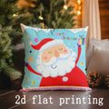 Axyaa Christmas Cartoon Pillow Covers - Cute and Festive Home Decor