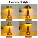 Axyaa Retro LED Rechargeable Bar Table Lamp for Room Decor, Bedroom, Camping & Night Lights