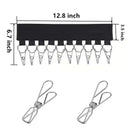 Axyaa Peaked Cap & Scarf Organizer Rack | Closet Storage Holder籷