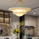Axyaa Imitation Marble Pendant Light for Living Room, Dining Room, and Bedroom