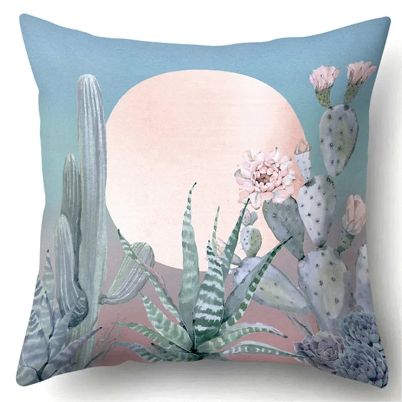Axyaa Nordic Pineapple Cushion Cover - Geometric Throw Pillow for Sofa