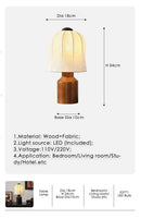 Axyaa Modern Wood Floor Lamps LED Lighting Fixtures
