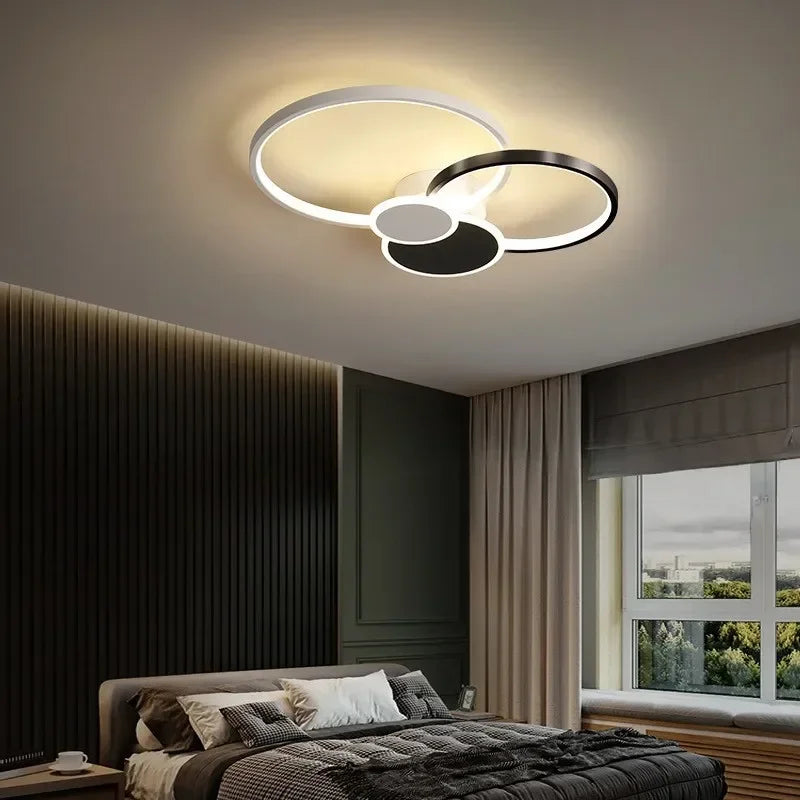 Axya LED Chandeliers: Modern Luxury Ceiling Light for Bedroom, Dining, Living Room