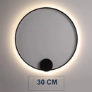 Axyaa Disc 7W LED Metal Wall Lights for Hotel Restaurant Bedroom Indoor Lighting