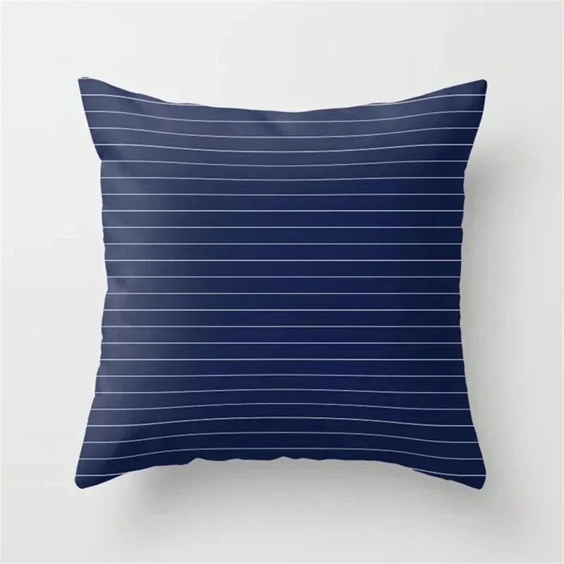 Axyaa Geometric Plaids Cushion Cover Pillowcase 45*45cm