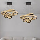 Axyaa Modern LED Pendant Chandeliers for Living & Dining Room Lighting