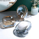 Axya Crystal Soap Dish Holder Bathroom Accessories Storage Box