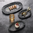 Axyaa Ceramic Sushi Dessert Plate Fish Specialty Tableware