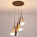 Axyaa Nordic Glass Pendant Light for Bedside, Restaurant, and Bar