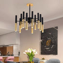 Axyaa LED Pendant Chandeliers for Modern Living and Dining Room Lighting